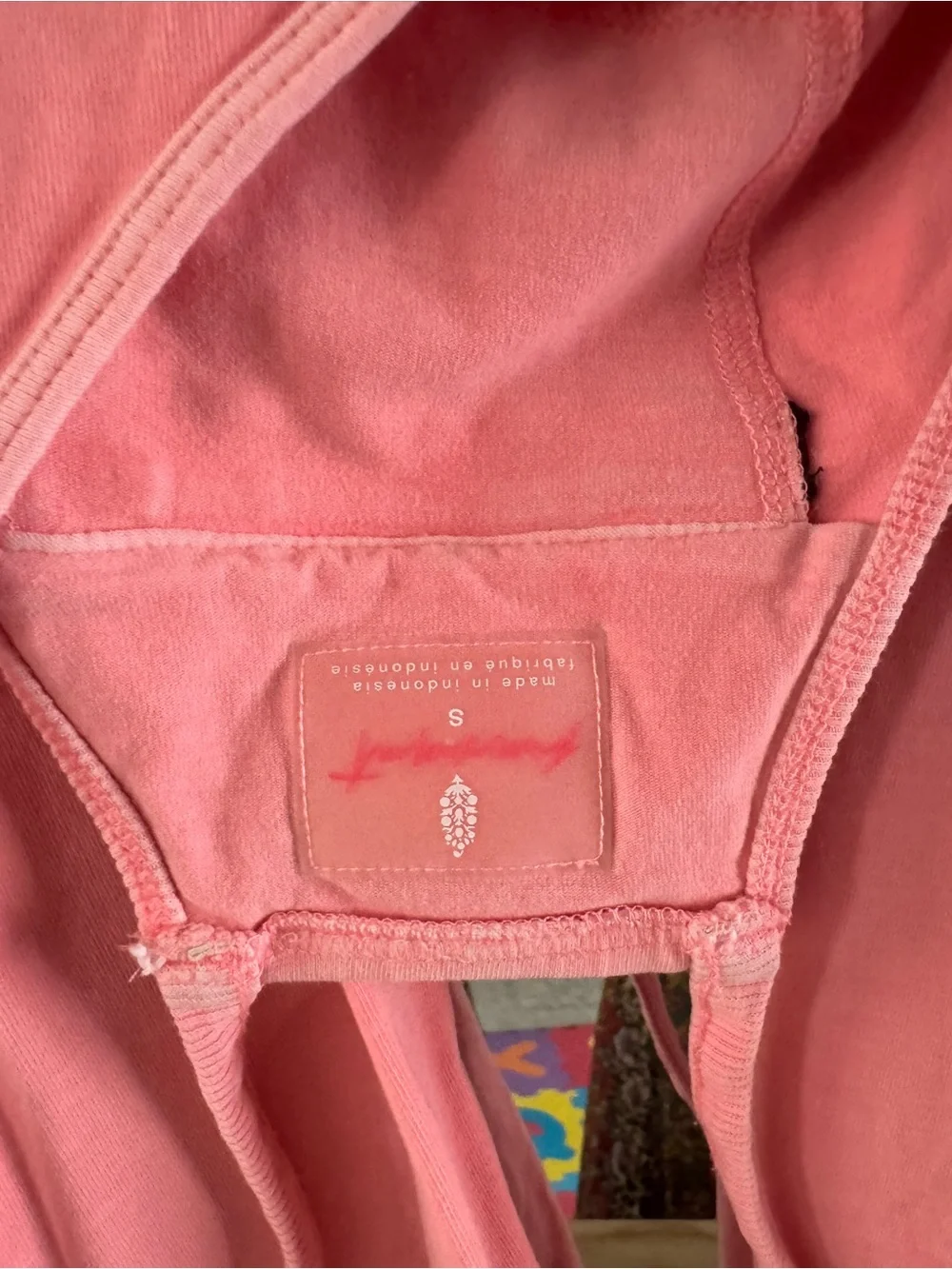 Free People Bright Pink Hotshot onesie